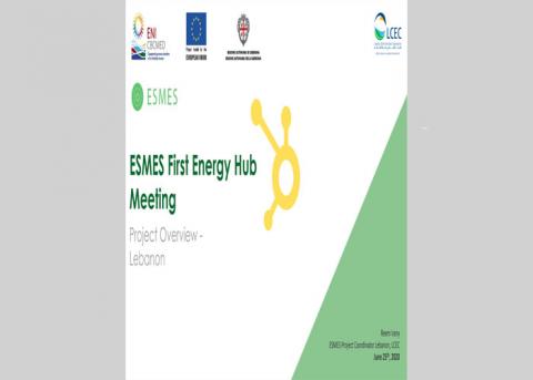 ESMES Activities in Lebanon